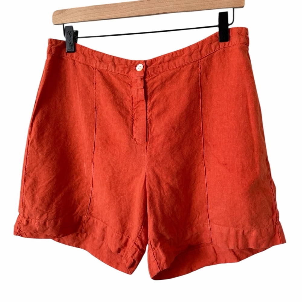 Hartford set of 2 100% linen shorts Size 3